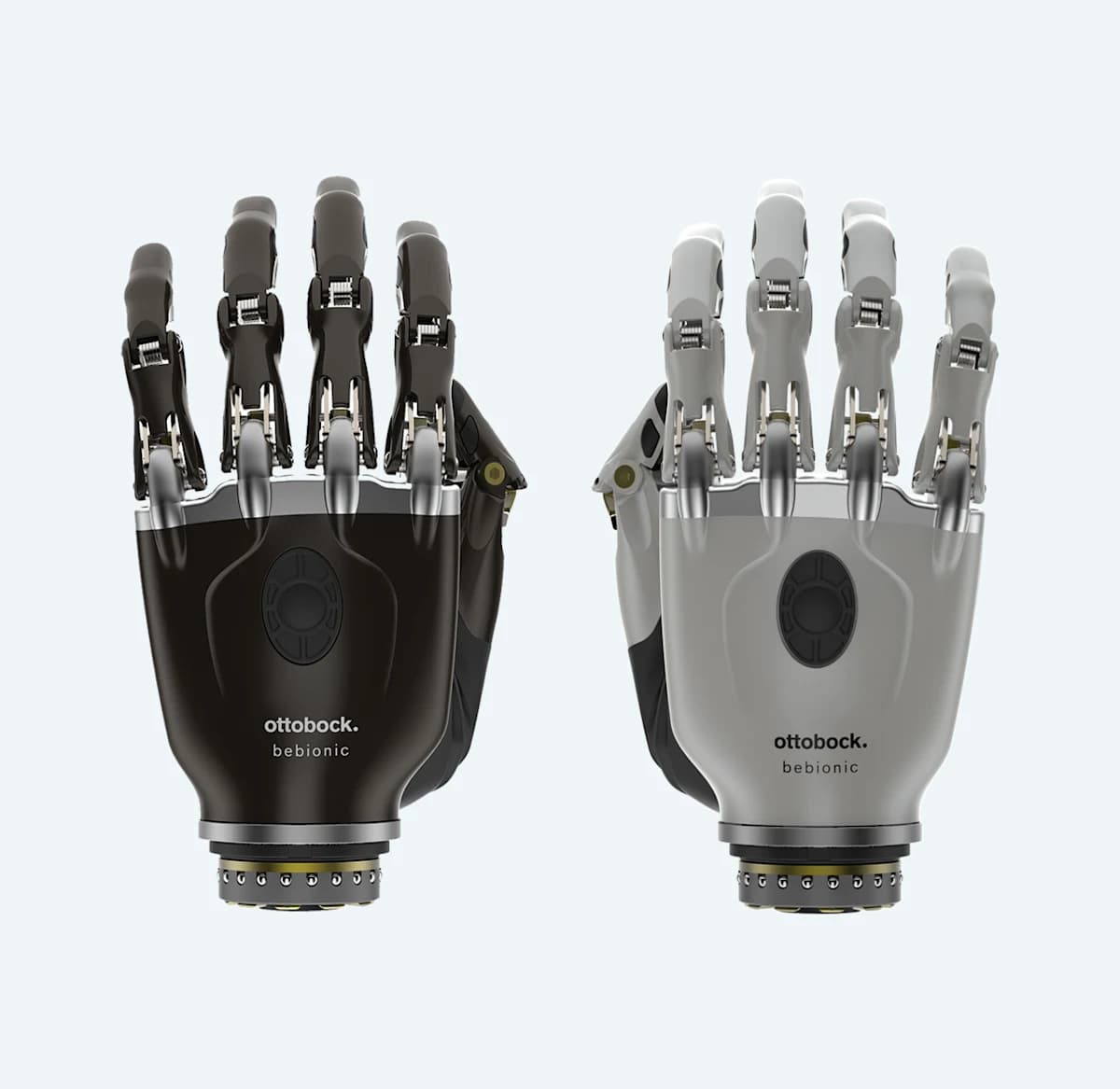 bebionic colour options Polar White and Matte Black