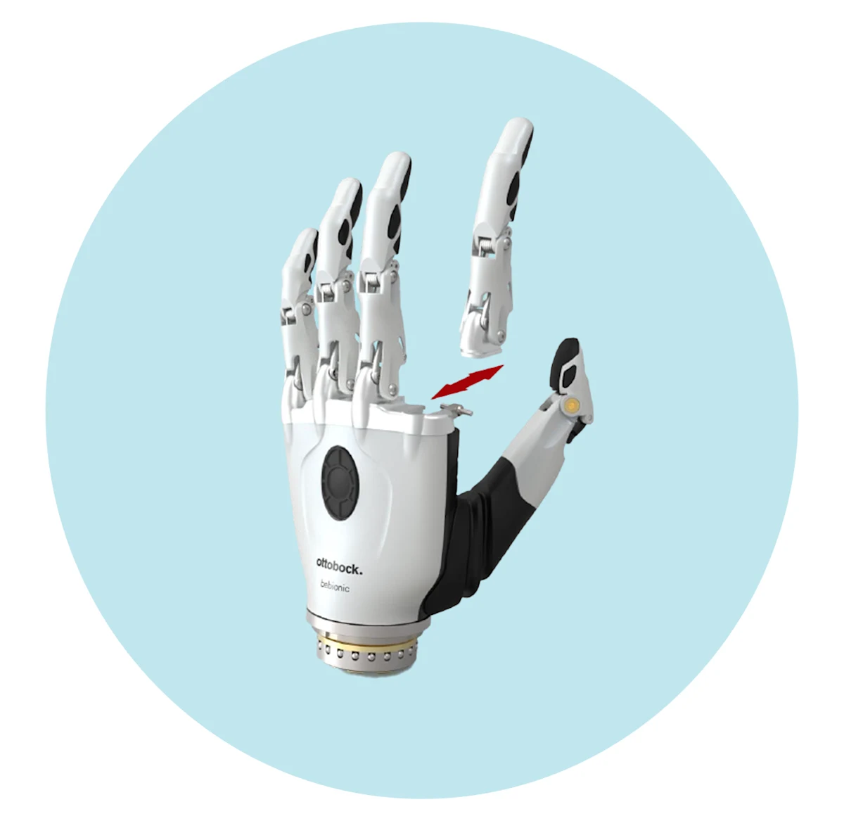 bebionic interchangeable fingers