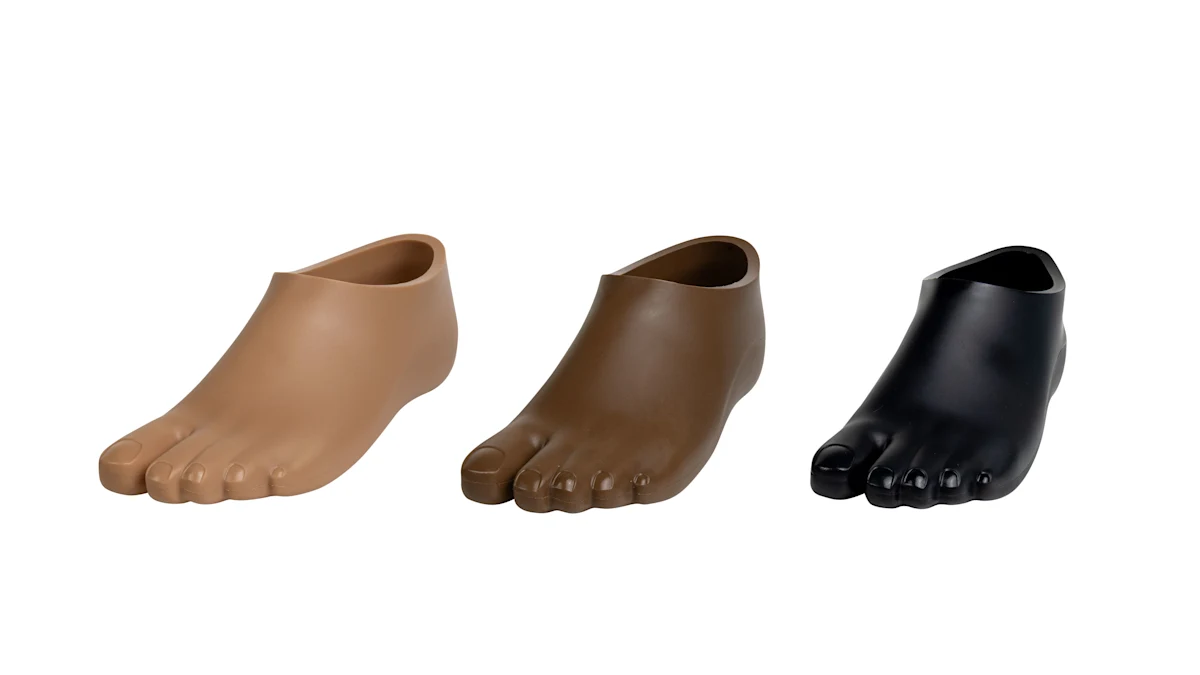 Evanto prosthetic foot with the new Slim footshell.