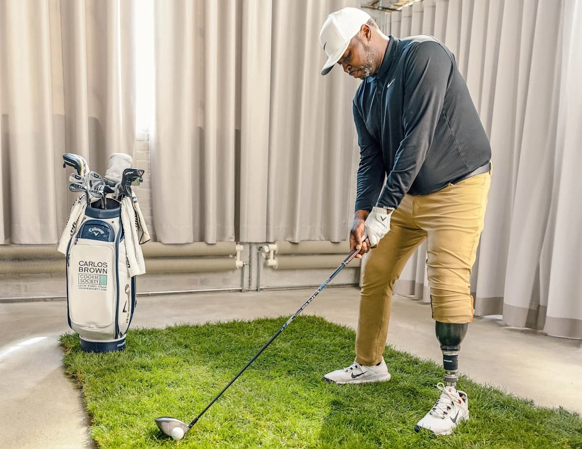Carlos, Taleo Adapt user, on the golf course