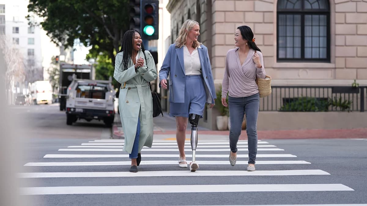 Stroll, saunter, stride — all with ease