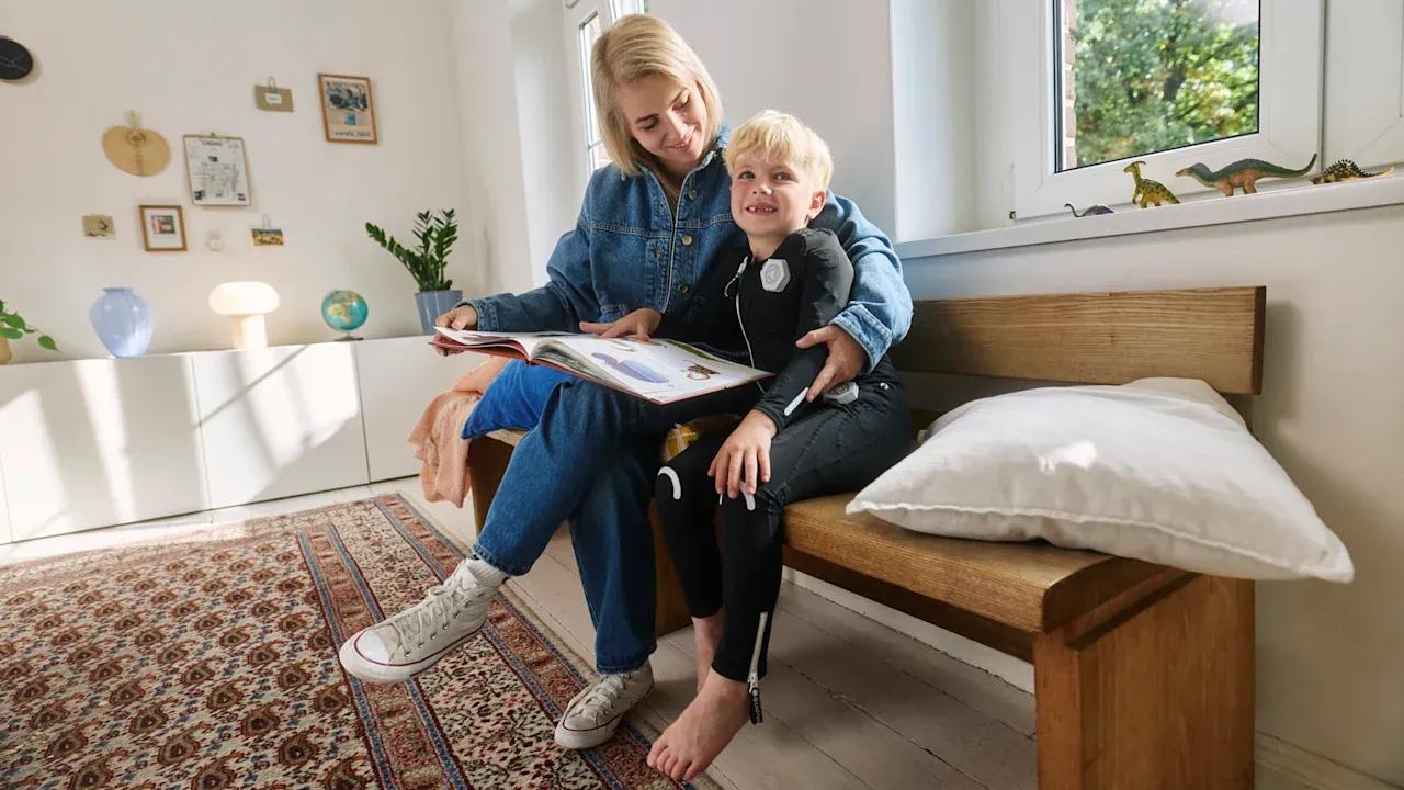 Ottobock exopulse suit for children with Cerebral Palsy (CP).