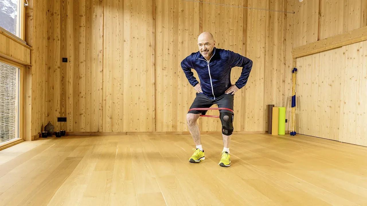 Agilium Move: Christian Neureuther shows strengthening exercises for osteoarthritis of the knee