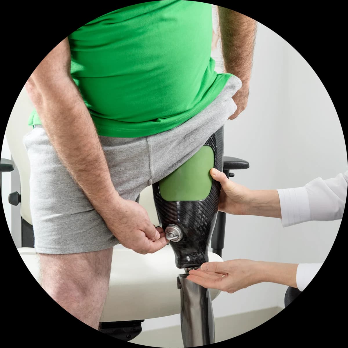 Passive vacuum prosthetic socket system